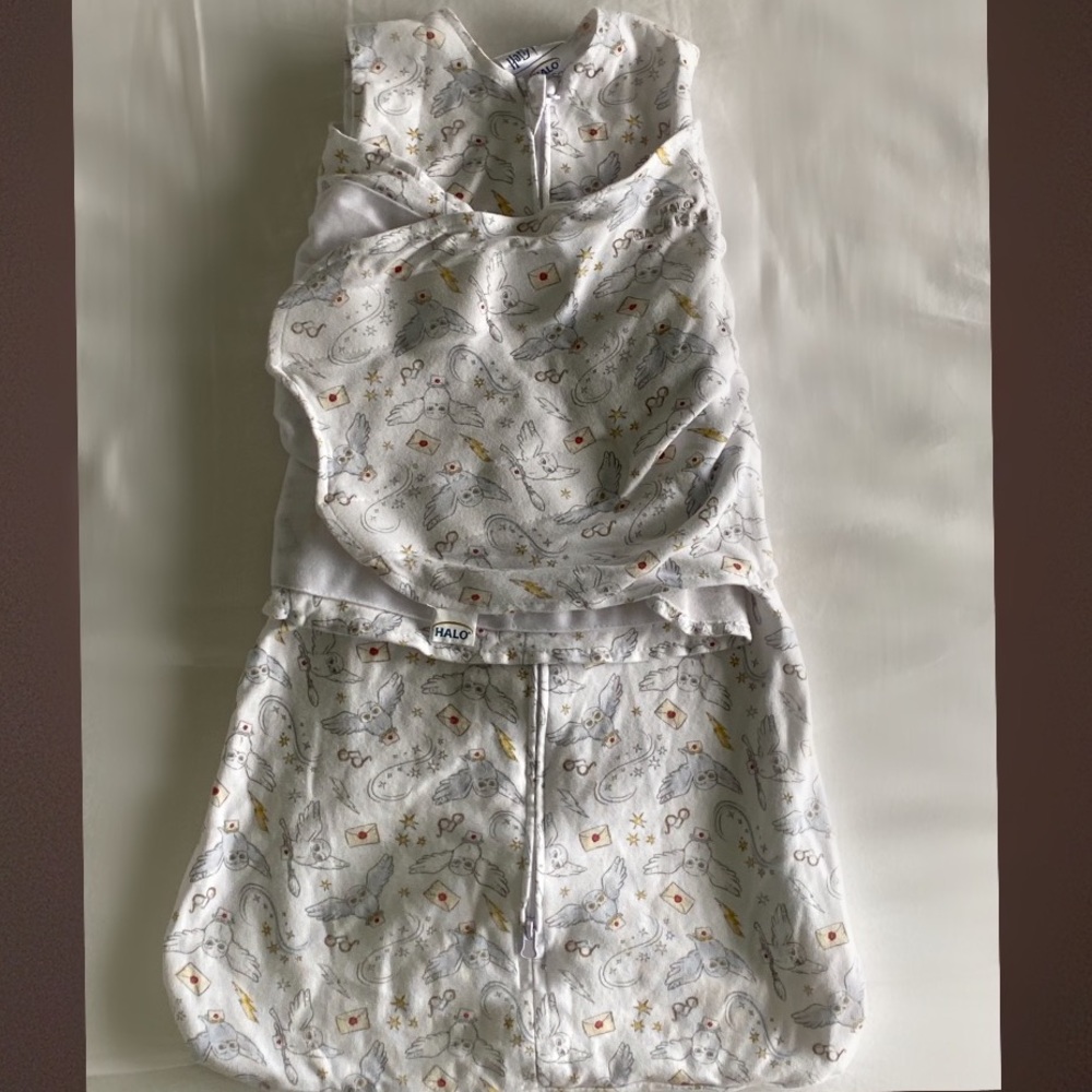 Harry potter halo sleepsack +swaddle
